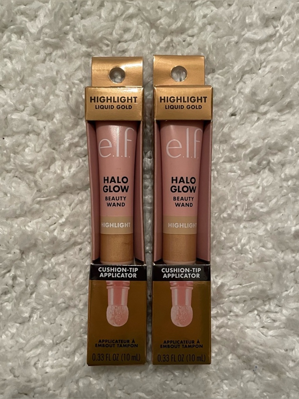 E.l.f Halo Glow Beauty Wand Highlight Liquid Gold set of 2